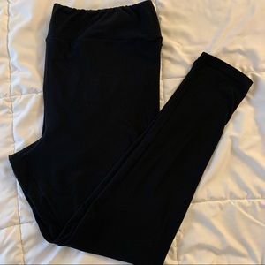 LuLaRoe Leggings TC Tall & Curvy Solid Black